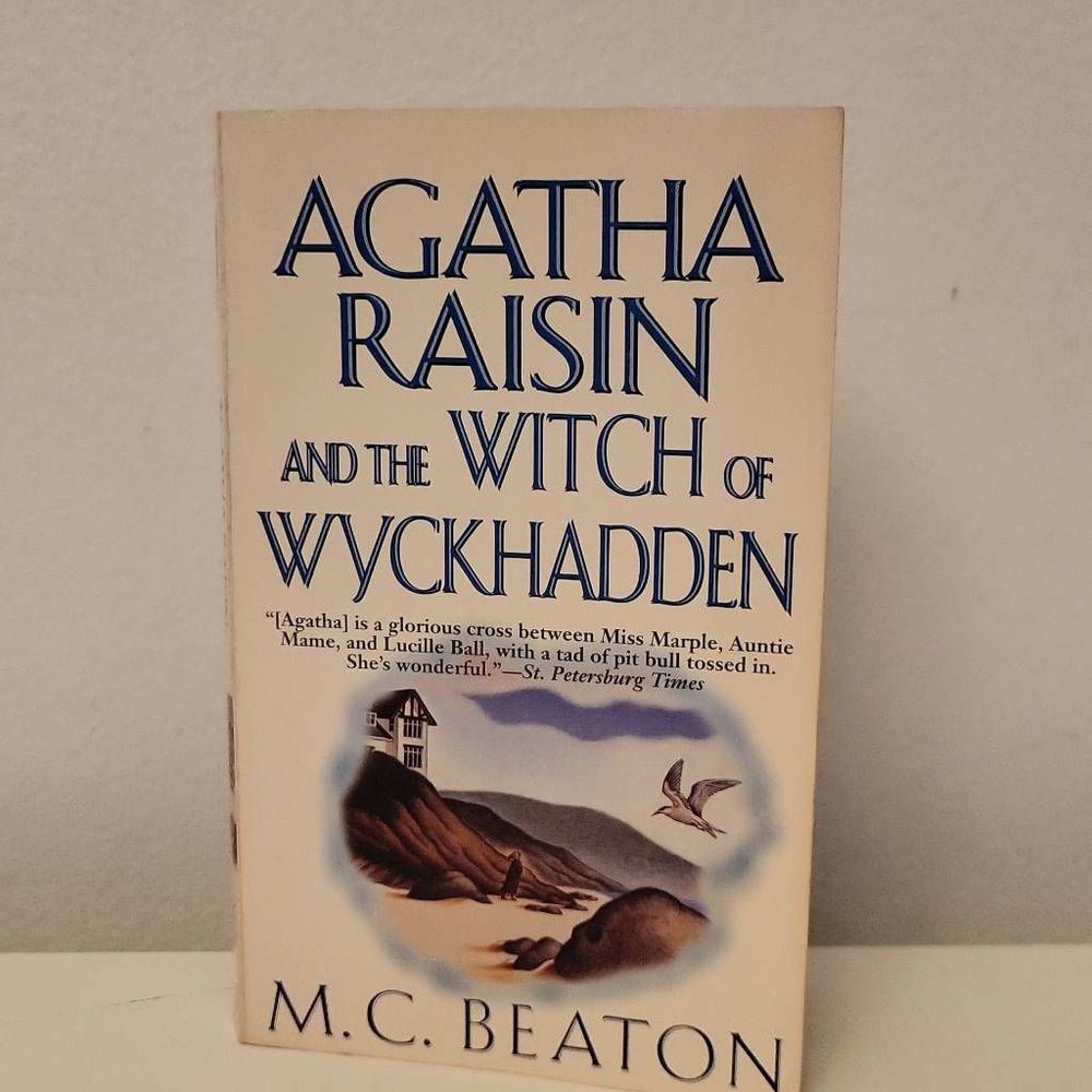 First Edition paperback Agatha Raisin and the Witch of Wyckhadden by M.C. Beaton